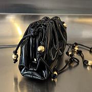  Kitlife Bottega Veneta Mini Pouch Mini Brushed Black - 22 x 13 x 5 cm - 4