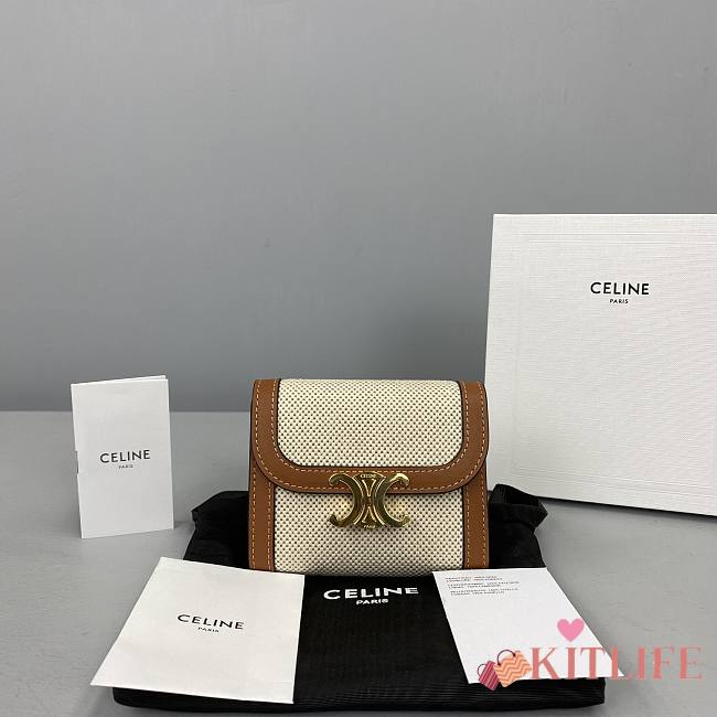 Kitlife Celine wallet Brown - 60030 - 10.5 x 9 x 4 cm - 1