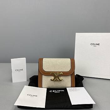 Kitlife Celine wallet Brown - 60030 - 10.5 x 9 x 4 cm