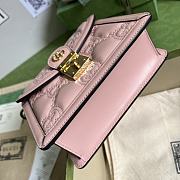 Kitlife GG matelassé small top handle bag Pink - 18 x 13 x 6.5 cm - 2