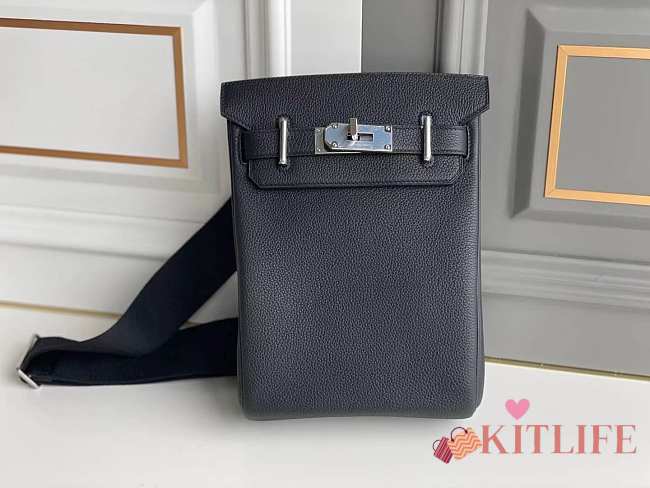 Kitlife Hermes Hac a Dos PM Backpack Black -  27 cm - 1