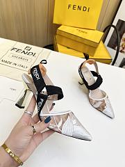 Kitlife FENDI Colibrì slingbacks Rose/white - 6