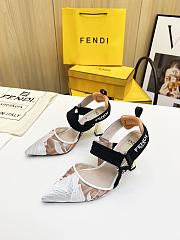 Kitlife FENDI Colibrì slingbacks Rose/white - 4