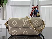 Kitlife Wallet on Chain Ivy Monogram Empreinte Gray - 23.5 x 12 x 4.3 cm - 1