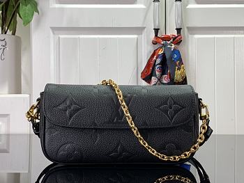 Kitlife Wallet on Chain Ivy Monogram Empreinte Black - 23.5 x 12 x 4.3 cm