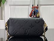 Kitlife Wallet on Chain Ivy Monogram Empreinte Black - 23.5 x 12 x 4.3 cm - 2