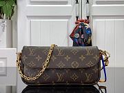 Kitlife Wallet on Chain Ivy Monogram Empreinte Brown - 23.5 x 12 x 4.3 cm - 1