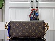 Kitlife Wallet on Chain Ivy Monogram Empreinte Brown - 23.5 x 12 x 4.3 cm - 3
