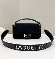 Kitlife Fendi Baguette Black canvas - 28 x 6.5 x 13.5 cm - 1