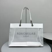 Kitlife BALENCIAGA Duty Free Tote Bag White - 48 x 16 x 33 cm - 4