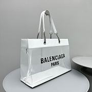 Kitlife BALENCIAGA Duty Free Tote Bag White - 48 x 16 x 33 cm - 2