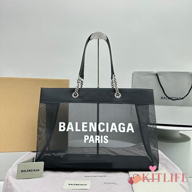 Kitlife BALENCIAGA Duty Free Tote Bag Black - 48 x 16 x 33 cm - 1