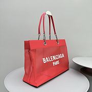Kitlife BALENCIAGA Duty Free Tote Bag Red- 48 x 16 x 33 cm - 2