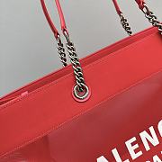 Kitlife BALENCIAGA Duty Free Tote Bag Red- 48 x 16 x 33 cm - 3