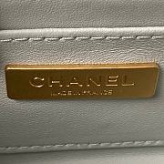 Kitlife Chanel Small Vanity Case in Lambskin Blue SS 2023 - AS3973 - 12.5 x 15 x 8 cm - 4