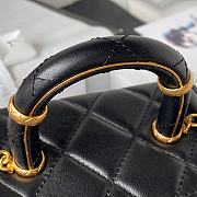 Kitlife Chanel Small Vanity Case in Lambskin Black SS 2023 - AS3973 - 12.5 x 15 x 8 cm - 6