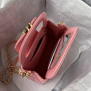 Kitlife Chanel Pink Patent Leather Quilted Gold 