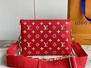 Kitlife Louis Vuitton Monogram Coussin Red PM SS 2023 - 26 x 20 x 12 cm - 2