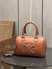 Kitlife CELINE Small boston cuir Triomphe in smooth calfskin Brown - 19 x 14 x 7.5 cm - 1