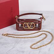 Kitlife VALENTINO GARAVANI Loco Shoulder Bag Brown - 20 x 11 x 5 cm - 1