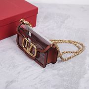 Kitlife VALENTINO GARAVANI Loco Shoulder Bag Brown - 20 x 11 x 5 cm - 3