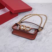 Kitlife VALENTINO GARAVANI Loco Shoulder Bag Brown - 20 x 11 x 5 cm - 2