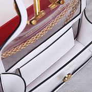 Kitlife VALENTINO GARAVANI Loco Shoulder Bag White - 20 x 11 x 5 cm - 6