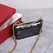 Kitlife VALENTINO GARAVANI Loco Shoulder Bag Black - 20 x 11 x 5 cm - 6