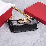 Kitlife VALENTINO GARAVANI Loco Shoulder Bag Black - 20 x 11 x 5 cm - 4