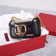 Kitlife VALENTINO GARAVANI Loco Shoulder Bag Black - 20 x 11 x 5 cm - 3