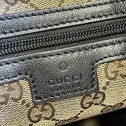 Kitlife GUCCI Leather Double G Backpack Black - 38 x 44 x 15 cm - 4