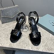 Kitlife Prada Brushed leather sandals Black  - 1