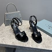 Kitlife Prada Brushed leather sandals Black  - 6