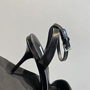 Kitlife Prada Brushed leather sandals Black  - 4