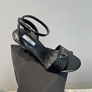 Kitlife Prada Brushed leather sandals Black  - 3