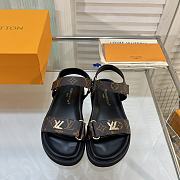 Kitlife Louis Vuitton Sunset Comfort Flat Sandal - 4