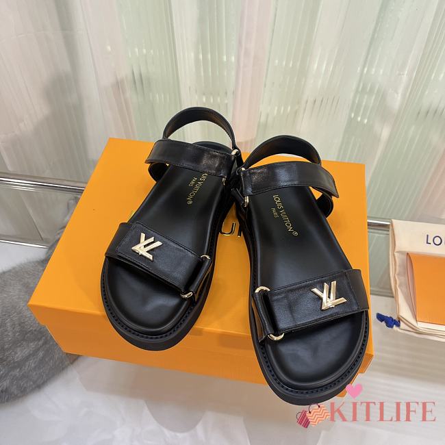 Kitlife Louis Vuitton Sunset Comfort Flat Sandal Bag - 1