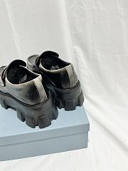 Kitlife Monolith ombré brushed leather loafers Black SS 2023 - 6