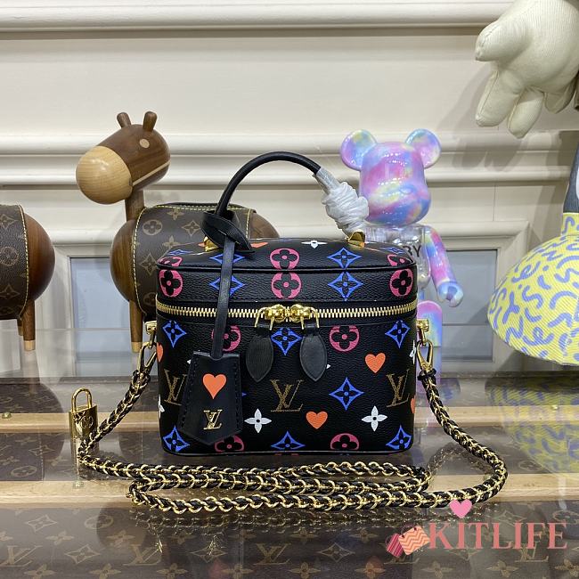 KITLIFE LOUIS VUITTON VANITY PM GAME ON BLACK - 9162073 - 19 x 13 x 11 cm - 1