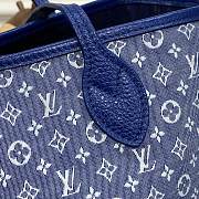 Kitlife Louis Vuitton Tote Bag Monogram Ideal Neverfull Blue - M40995 - 32 x 29 x 17 cm - 6