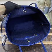 Kitlife Louis Vuitton Tote Bag Monogram Ideal Neverfull Blue - M40995 - 32 x 29 x 17 cm - 4