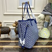 Kitlife Louis Vuitton Tote Bag Monogram Ideal Neverfull Blue - M40995 - 32 x 29 x 17 cm - 5