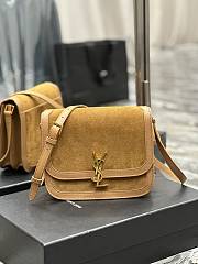 Kitlife Saint Laurent Lock medium shoulder bag Brown - 22 x 18 x 5 cm - 1