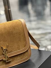 Kitlife Saint Laurent Lock medium shoulder bag Brown - 22 x 18 x 5 cm - 2