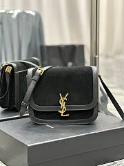 Kitlife Saint Laurent Lock medium shoulder bag Black - 22 x 18 x 5 cm - 1