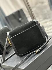 Kitlife Saint Laurent Lock medium shoulder bag Black - 22 x 18 x 5 cm - 5