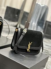 Kitlife Saint Laurent Lock medium shoulder bag Black - 22 x 18 x 5 cm - 3