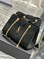 Kitlife YSL Suede Monogram Cassandre Shopper Black - 33 x 22 x 15 cm - 3