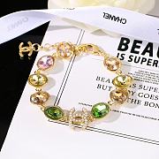 Kitlife Chanel 18k Gold Multi-Stone Collar Necklace - 1