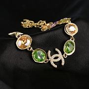Kitlife Chanel 18k Gold Multi-Stone Collar Necklace - 6